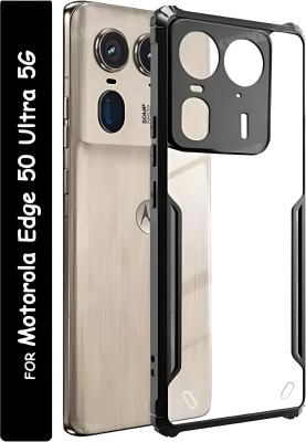 Sarju Bumper Case for Motorola Edge 50 Ultra 5G(Transparent, Silicon, Pack of: 1)