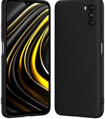 WAREVA Front & Back Case for POCO M3(Black, Dual Protection, Pack of: 1)