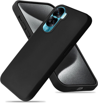 SmartPoint Bumper Case for Honor 90 Lite 5G(Black, Flexible, Silicon, Pack of: 1)