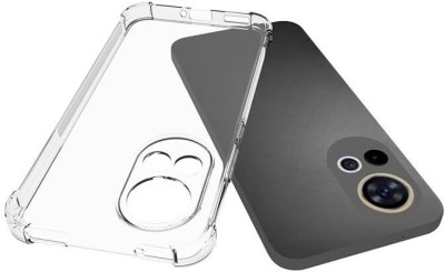 SmartLike Bumper Case for Huawei Nova 12 Pro 5G(Transparent, Shock Proof, Silicon, Pack of: 1)