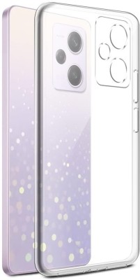Phone Back Cover Bumper Case for POCO M6 Pro 5G(Transparent, White, Grip Case, Pack of: 1)