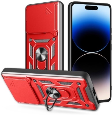 MoreFit Bumper Case for iQOO 13 5G(Red, Rugged Armor, Pack of: 1)