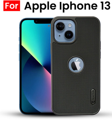 WAREVA Bumper Case for Apple iPhone 13(Black, Dot View, Pack of: 1)