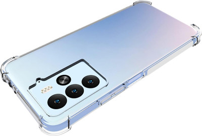 Elica Back Cover for HTC U23 Pro(Transparent, Flexible, Silicon, Pack of: 1)