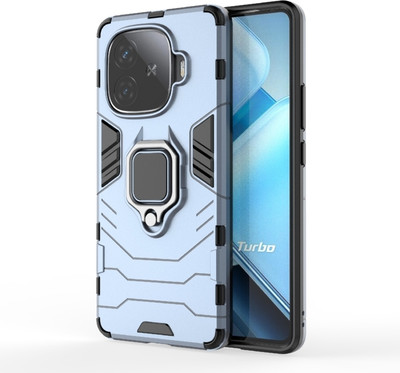 FITSMART Back Cover for vivo iQOO Neo 10R 5G(Blue, Ring Case, Pack of: 1)