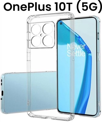 WAREVA Bumper Case for ONEPLUS 10T, OnePlus 10T, ONEPLUS 10T '5G'(Transparent, Grip Case, Silicon, Pack of: 1)