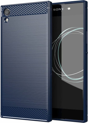 MoreFit Back Cover for Sony Xperia XA1 Ultra Dual(Blue, Shock Proof, Silicon, Pack of: 1)