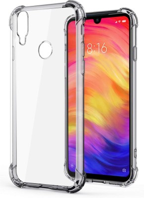 CASE CREATION Bumper Case for Xiaomi Redmi 7(Transparent, Camera Bump Protector, Pack of: 1)