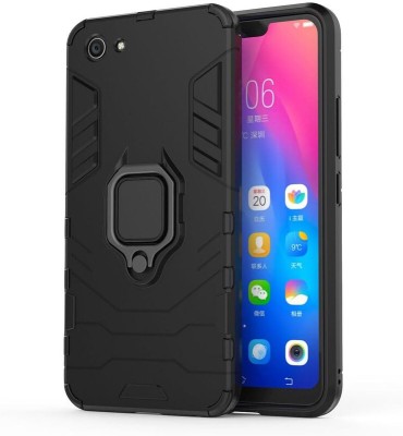 FITSMART Bumper Case for vivo Y81i(Black, Rugged Armor, Pack of: 1)