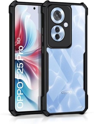 fi-yonity Bumper Case for Oppo F25 Pro 5G(Black, Flexible, Pack of: 1)