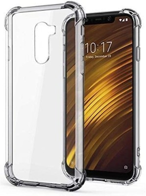 starz Bumper Case for POCO F1(Transparent, Shock Proof, Pack of: 1)