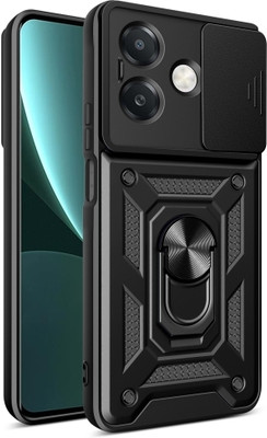 SmartPoint Back Cover for Oppo A3x 5G | A3x 4G | A3 5G(Black, Rugged Armor, Pack of: 1)