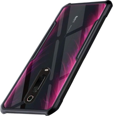 WOW Imagine Bumper Case for Redmi K20 | K20 Pro, Mobile Back Cover | 360 Degree Camera Protection | Transparent Hybrid(Black)