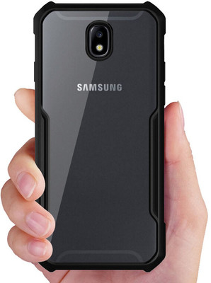 FITSMART Back Cover for Samsung Galaxy J7 Pro(Black, Shock Proof, Pack of: 1)