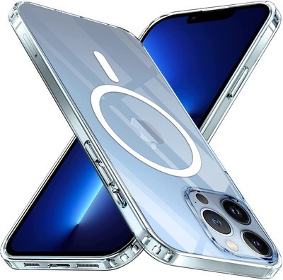 PARANDIV Bumper Case for iPhone 13 Pro Max(Transparent, Charging Case, Pack of: 1)
