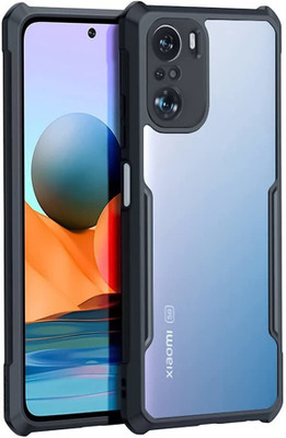 WOW Imagine Bumper Case for Xiaomi Mi 11x | 11X Pro | Redmi K40 360 Degree Camera Protection | Transparent Hybrid(Black, Camera Bump Protector, Pack of: 1)
