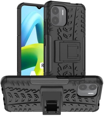 CONNECTPOINT Bumper Case for Xiaomi Poco C50(Black, Shock Proof, Pack of: 1)