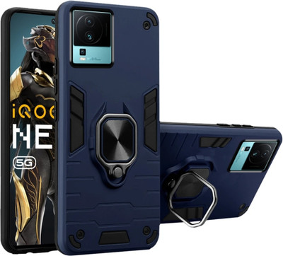 Saawariya Tech World Bumper Case for Vivo IQOO Neo7(Blue, Rugged Armor, Pack of: 1)