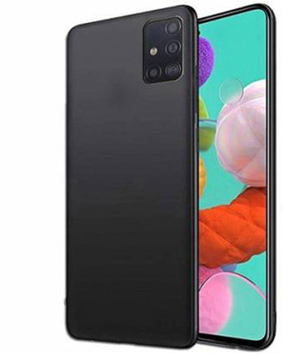 WAREVA Front & Back Case for SAMSUNG GALAXY A71(Black, Dual Protection, Pack of: 1)