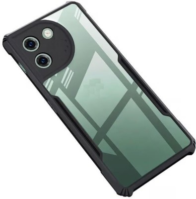 filbay Bumper Case for Vivo T3x 5G(Black, Transparent, Shock Proof, Pack of: 1)