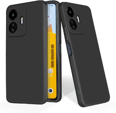 FeelWhiz Bumper Case for iQOO Z6 Lite 5G(Black)