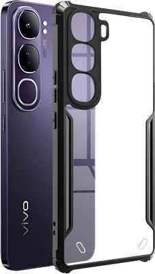 Foncase Bumper Case for Vivo Y300, vivo y300 5G, Vivo Y300 5G(Transparent, Grip Case, Pack of: 1)