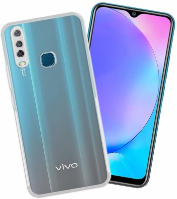 OffersOnly Bumper Case for Vivo Y19, Vivo U20 Corner Protection(Transparent, Shock Proof, Silicon, Pack of: 1)