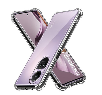 ConnectPoint Bumper Case for Oppo Reno 10 Pro 5G(Transparent, Grip Case, Silicon, Pack of: 1)