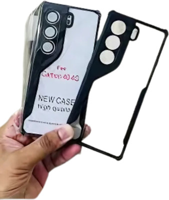 Sarju Bumper Case for TECNO Camon 40 Pro 5G, Camon 40 Pro 5G-ipk40(Transparent, Black, Shock Proof, Pack of: 1)