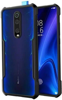 FONECASE Bumper Case for REDMI K20 PRO MOBILE BACK COVER (HIGH QUALITY)(Black, Transparent, Camera Bump Protector, Pack of: 1)