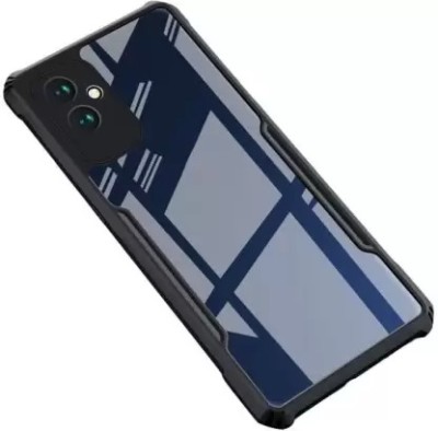 Celltown Front & Back Case for Vivo Y78 5G(Transparent, Black, Camera Bump Protector, Pack of: 1)