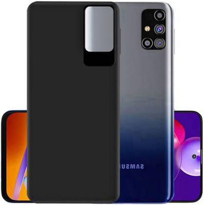 WAREVA Front & Back Case for SAMSUNG GALAXY M31S(Black, Dual Protection, Pack of: 1)