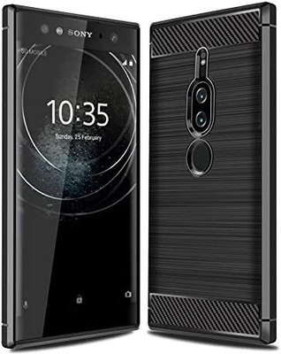 SmartLike Bumper Case for Sony Xperia XZ2 Premium(Black, Grip Case, Silicon, Pack of: 1)