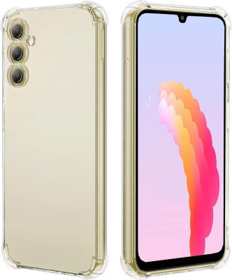DSCASE Back Cover for Samsung Galaxy M56 5G, (BM), Samsung M56 5G(Transparent, Shock Proof, Silicon, Pack of: 1)
