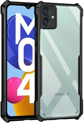 WOW Imagine Bumper Case for SAMSUNG Galaxy M04, SAMSUNG Galaxy F04, SAMSUNG Galaxy A04e(Black, Dual Protection, Pack of: 1)