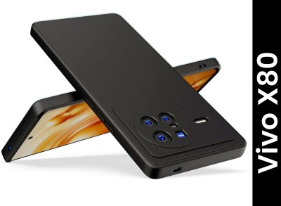 WAREVA Bumper Case for VIVO X80(Black, Shock Proof, Pack of: 1)