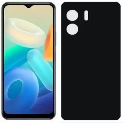 KGL KING Front & Back Case for Vivo Y16(Black, Camera Bump Protector, Silicon, Pack of: 1)