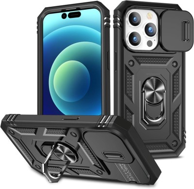 CONNECTPOINT Back Cover for Apple iPhone 15 Pro Max(Black, Hard Case, Pack of: 1)