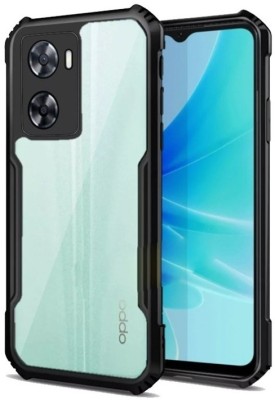 OneLike Back Cover for Oppo A57s 4G(Black, Hard Case, Silicon, Pack of: 1)