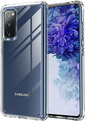 CASE CREATION Bumper Case for Samsung Galaxy S20 FE(Transparent, Dual Protection, Pack of: 1)