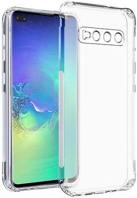 Celltown Back Cover for Samsung Galaxy S10 Plus(Transparent, Camera Bump Protector, Pack of: 1)