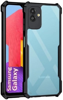 AKSP Bumper Case for SAMSUNG Galaxy F14 5G \ SAMSUNG F14 5G Hard Bumper(Transparent, Black, Camera Bump Protector, Pack of: 1)