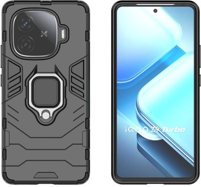 ThunderLike Bumper Case for vivo iQOO Neo 10R 5G(Black, Rugged Armor, Pack of: 1)