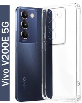WAREVA Bumper Case for Vivo Y200E 5G(Transparent, Shock Proof, Silicon, Pack of: 1)