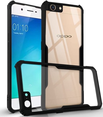 KING COVERS Bumper Case for Oppo A57, Eagle Back Cover Camera Protection Edge 360 Degree Protection(Black, Shock Proof, Pack of: 1)