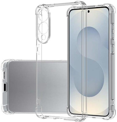 TheApallio Bumper Case for Samsung Galaxy S25 Edge 5G(Transparent, Camera Bump Protector, Pack of: 1)