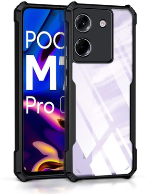 Kypo Back Cover for POCO M7 Pro 5G(Black, Transparent, Shock Proof, Pack of: 1)