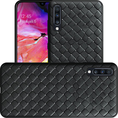 CASE CREATION Protective Case for Samsung Galaxy A70(Black, Pack of: 1)