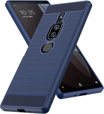 MoreFit Bumper Case for Sony Xperia XZ2 Premium(Blue, Shock Proof, Silicon, Pack of: 1)