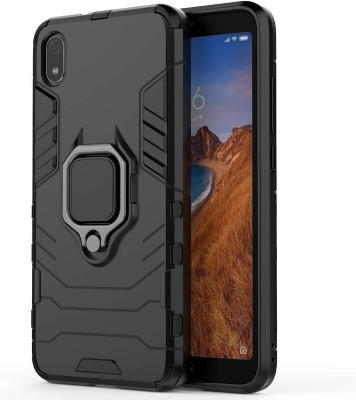 Elica Back Cover for Xiaomi Redmi 7A(Black, Hard Case, Pack of: 1)